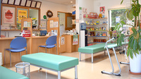 いくも薬局　天神店の待合スペース