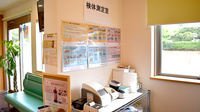 いくも薬局　天神店の検体測定室