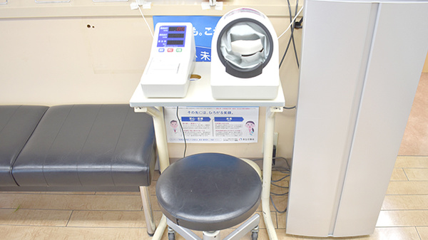 下松共同薬局の血圧計