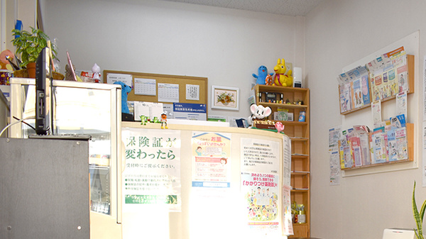 ゆうき薬局の受付/カウンター