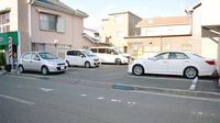 ゆうき薬局の駐車場