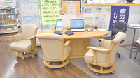 第一薬局小野田バイパス店の待合スペース