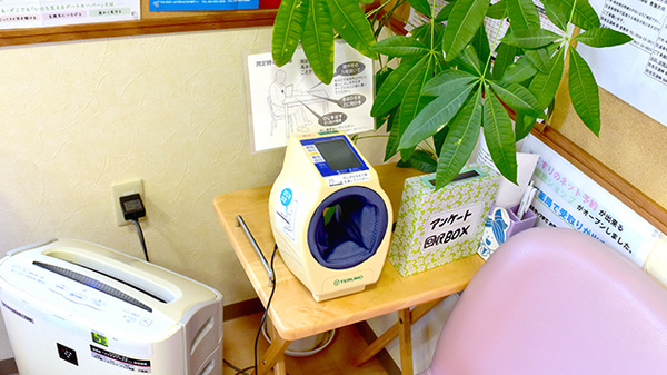 みすず薬局の血圧計