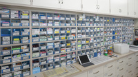 きたに薬局　熊毛店の薬棚