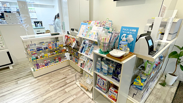 加地薬局眉山店の受付/カウンター