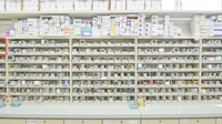 キリン堂薬局　鳴門店の薬棚