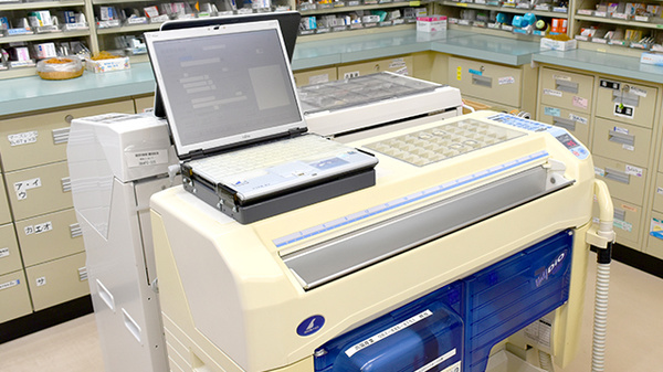 トマト調剤薬局 宮倉店の調剤器具