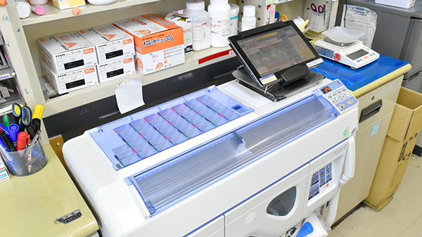 アスカ薬局の調剤器具