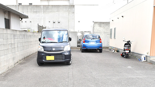 久間薬局　多肥店の駐車場