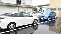 いちご調剤薬局の駐車場