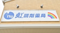 虹調剤薬局寺井店の看板