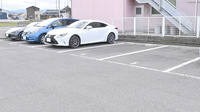 飯山調剤薬局の駐車場