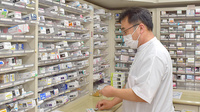 もも調剤薬局の作業風景