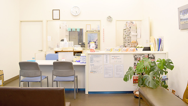 アロハ薬局の受付/カウンター