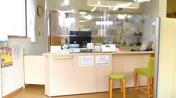山ノ北調剤薬局の受付/カウンター