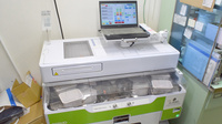 大学薬局むろまちの調剤器具