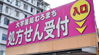 大学薬局むろまちの看板