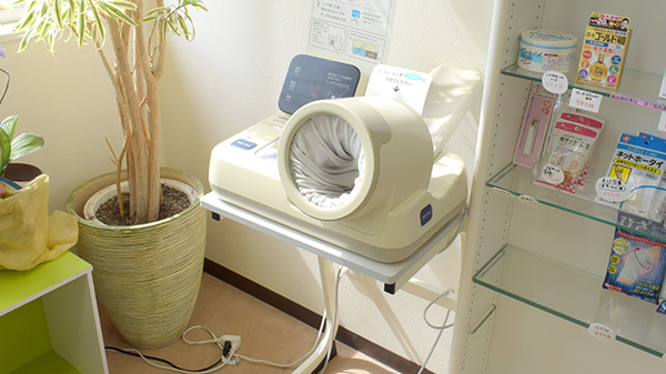 ふたば薬局の血圧計