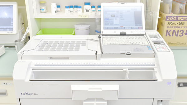 やどめ調剤薬局の調剤器具