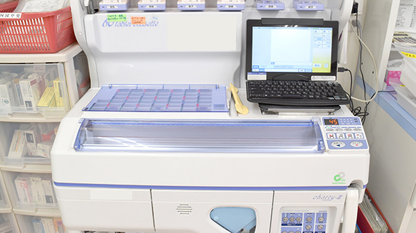 スター薬局大野原店の調剤器具