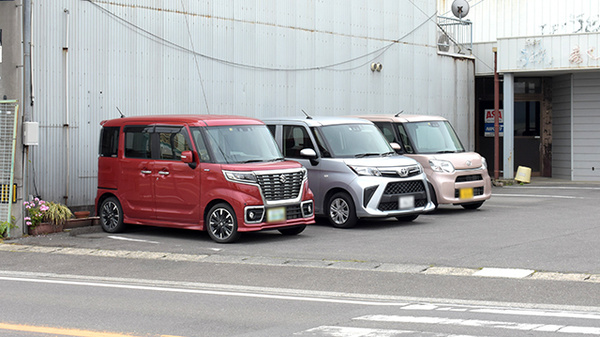 有限会社　片山薬局の駐車場