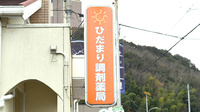 ひだまり調剤薬局の看板