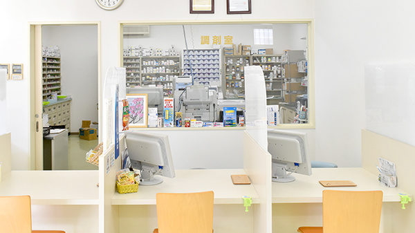 くま薬局　三木店の受付/カウンター