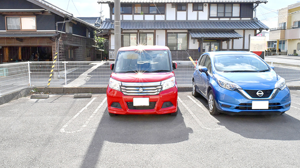 くま薬局　三木店の駐車場