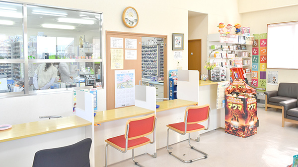 有限会社香川ファーマシー遊　もみの木薬局の受付/カウンター