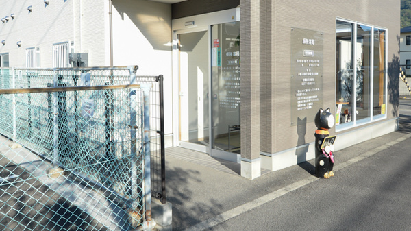 なつめ調剤薬局の入口