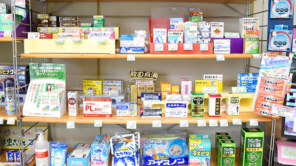 スター薬局浜多度津店の一般医薬品
