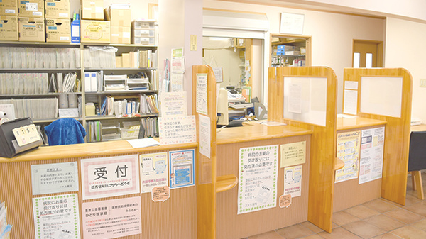 コスモ薬局の受付/カウンター