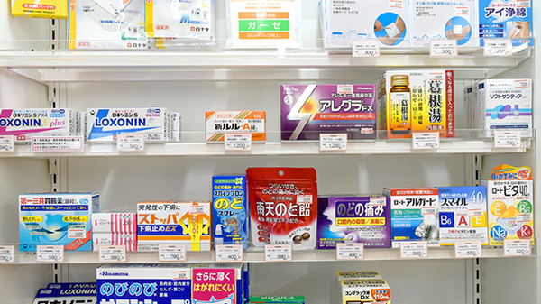 たんぽぽ薬局　今治喜田村店の一般医薬品