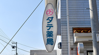 ダテ薬局の看板