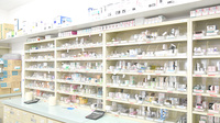よつば薬局駅前西通店の薬棚
