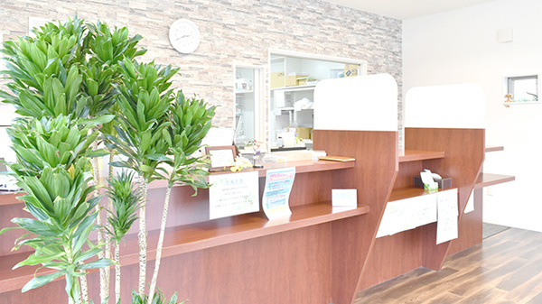 よつば薬局大洲中央店の受付/カウンター