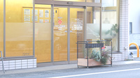 アルファ調剤薬局横河原店の入口