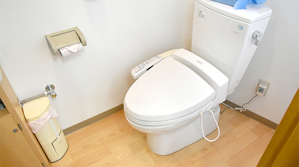 いわまつ薬局のお手洗い