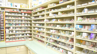 エール薬局　一本松店の薬棚