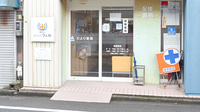 株式会社ウェル　ちより薬局の入口