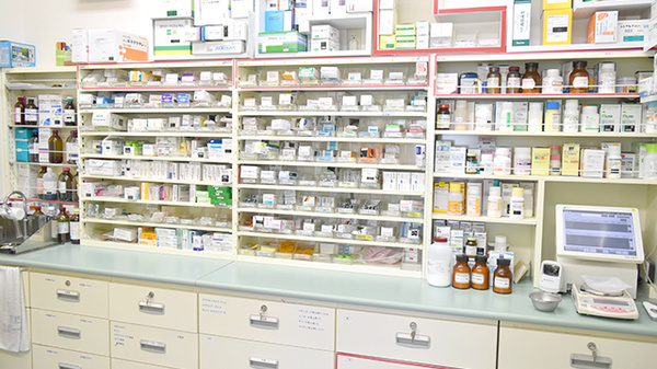 きらら薬局北新田店の調剤室