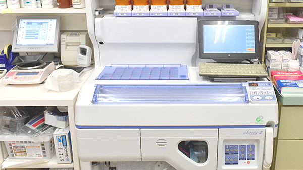 ポピー薬局の調剤器具