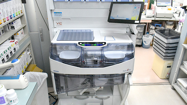 パルス薬局の調剤器具
