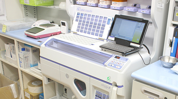 四国調剤山北薬局の調剤器具