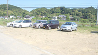 四国調剤山北薬局の駐車場