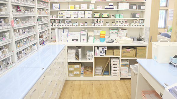 アルファ薬局香南店の調剤室