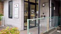 大信薬局松崎店の入口