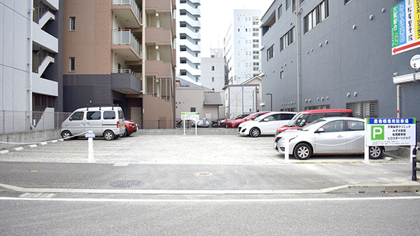 みずほ薬局の駐車場