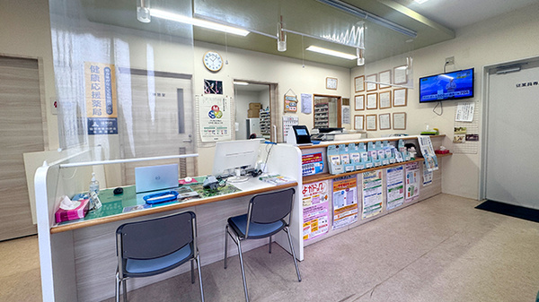 株式会社ひかり薬局空港前店の受付/カウンター