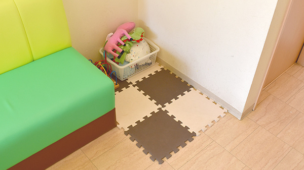 イルカ薬局新宮店のキッズ用設備